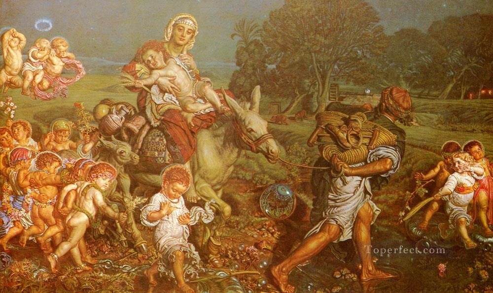 The Triumph Of The Innocents British William Holman Hunt Oil Paintings